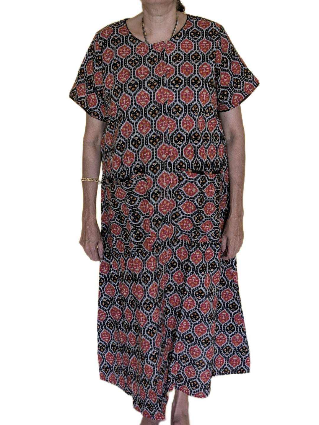 Fully front Open Nighty With Pockets