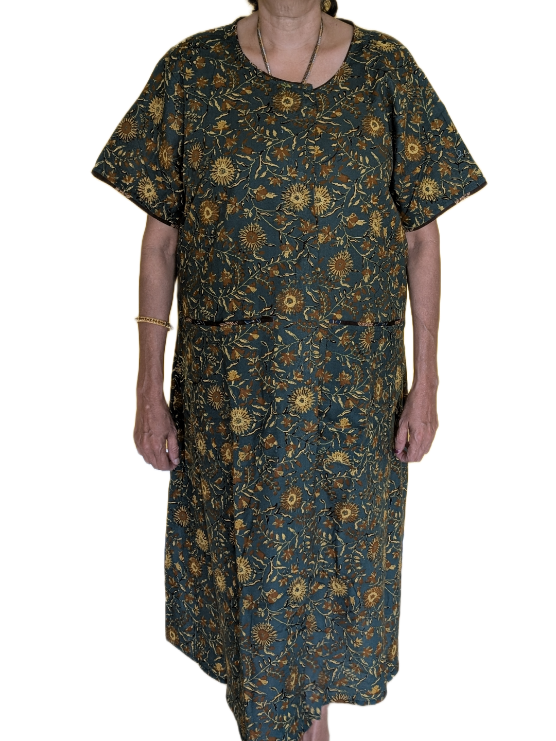 Fully front Open Nighty With Pockets
