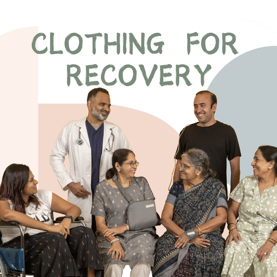 Easy to wear clothing for patients