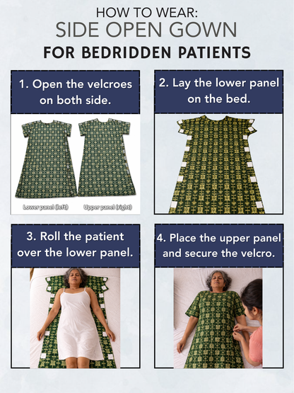 Fully Side Open Gown