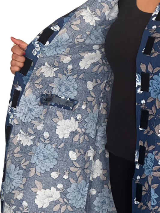 Fully front Open Nighty With Pockets