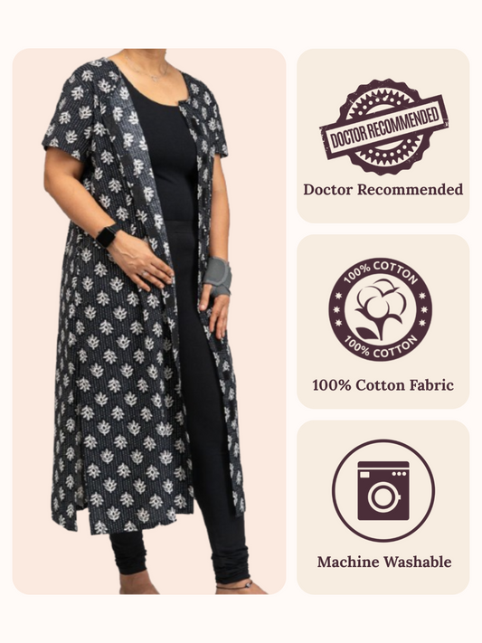 Fully Front Open Kurti