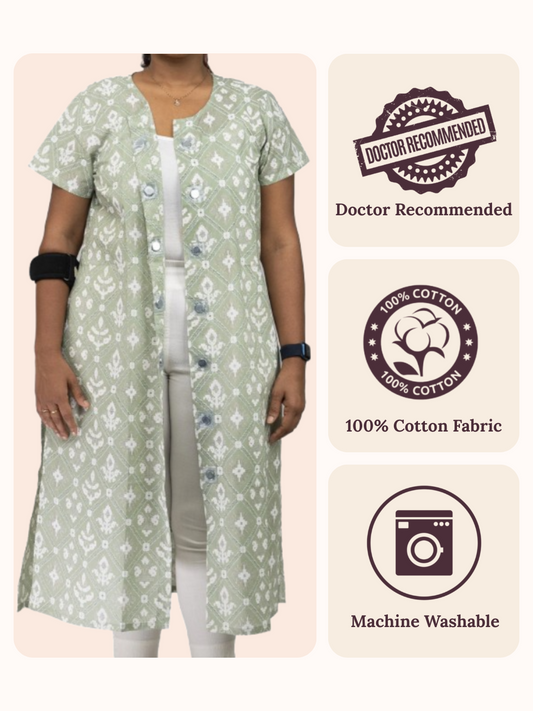 Fully Front Open Magnet Kurti