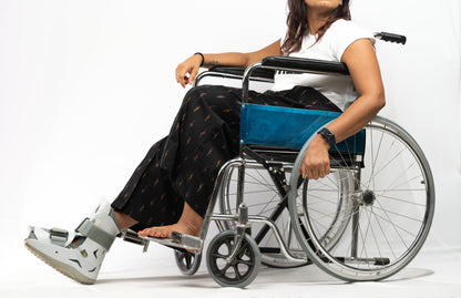 Fully side open pant for women for knee surgery, hip surgery, leg cast, wheel chair uses  in black color. 