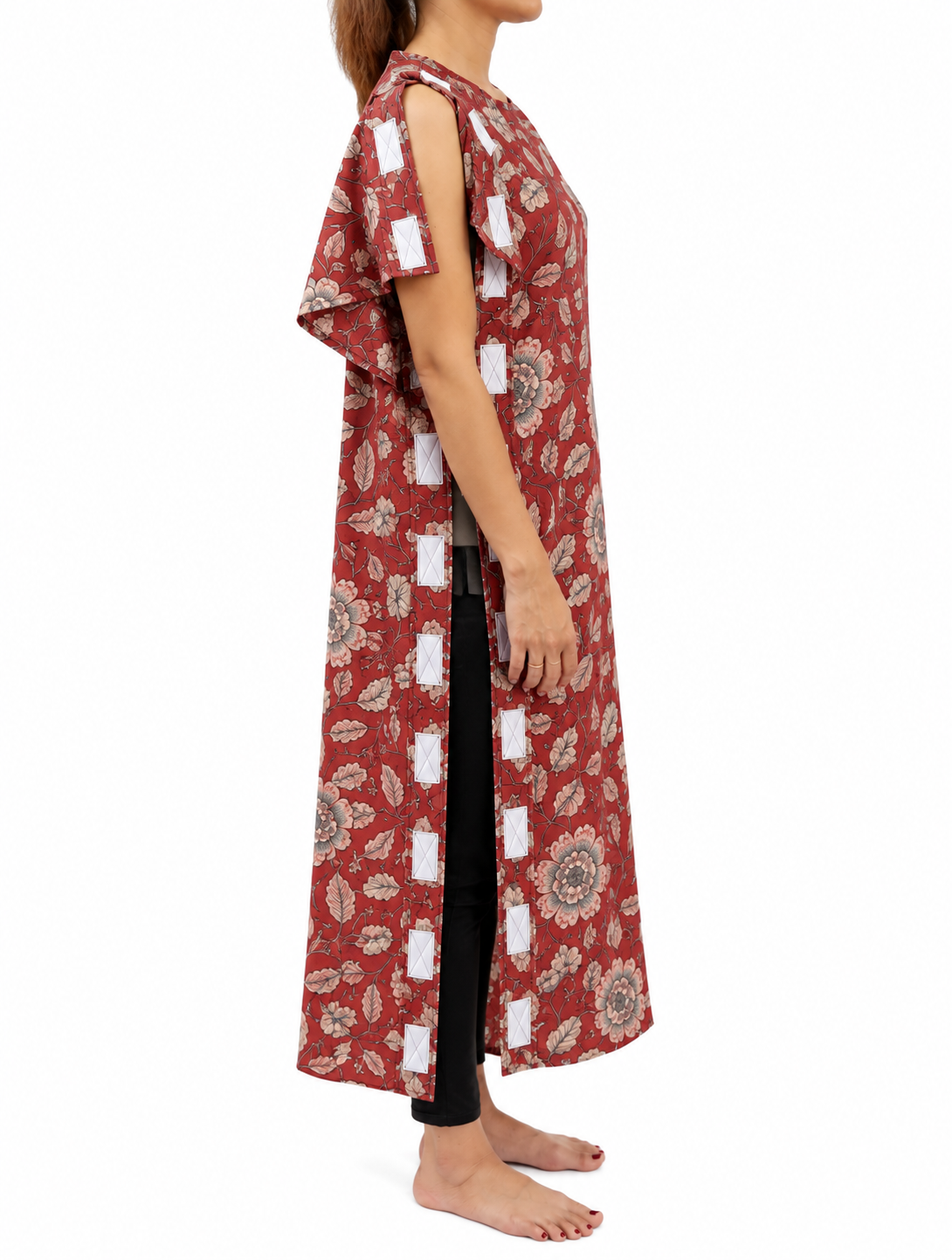 Fully Side Open Gown
