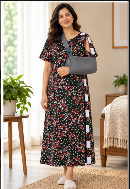 Fully Side Open Gown