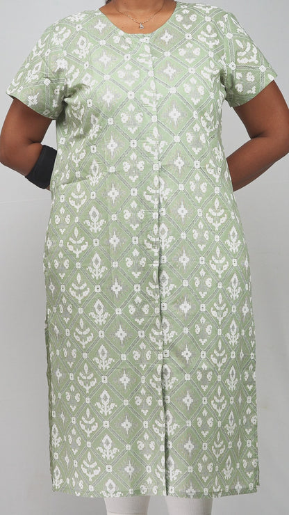 Fully Front Open Magnet Kurti