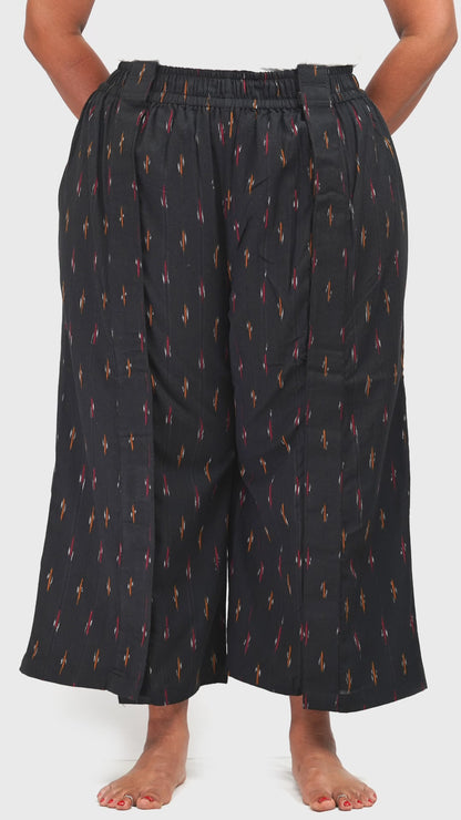 Fully Front Open Pants